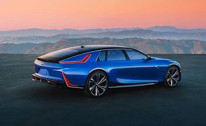 2024 Blue Cadillac Celestiq