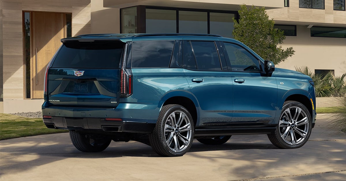 Used Cadillac Escalade SUV with warranty coverage available at Huston Cadillac near Lakeland Florida