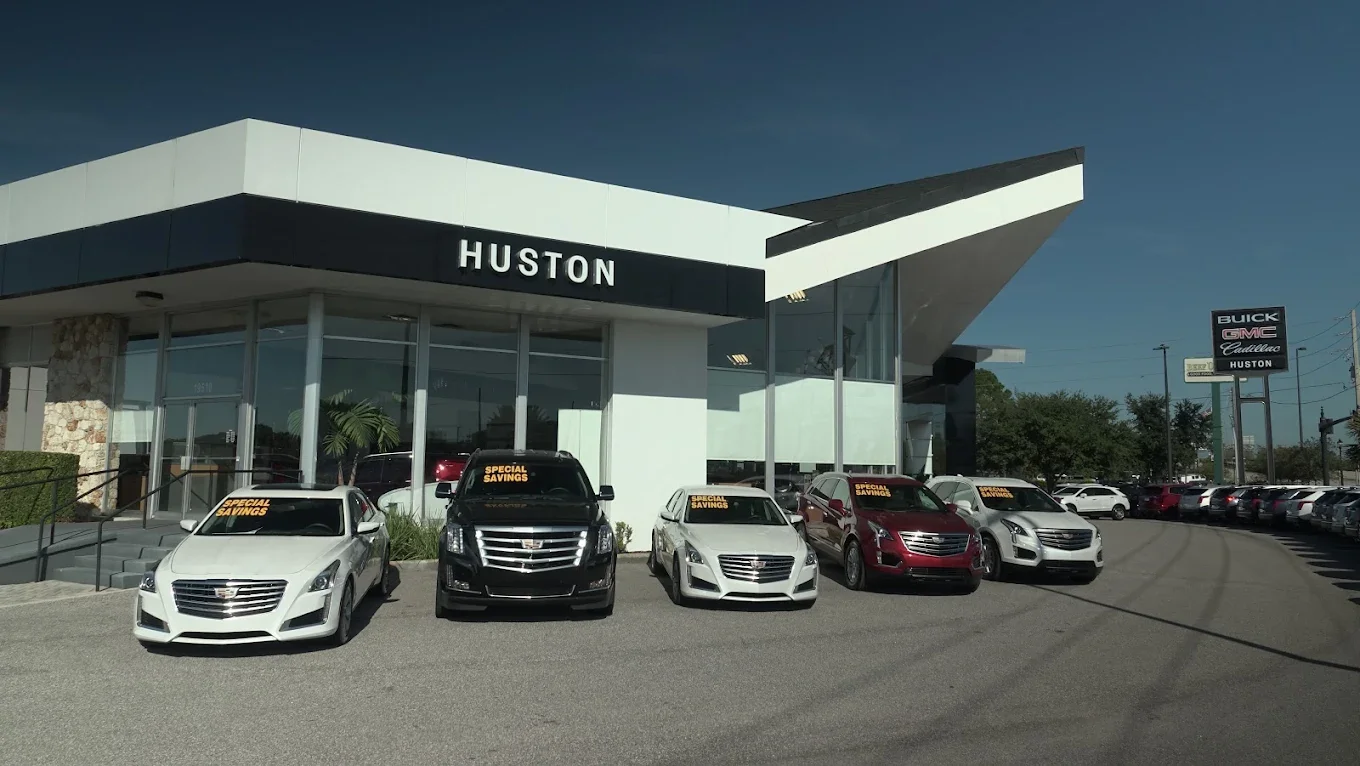 Huston Cadillac dealership near Lakeland Florida - a family-owned Cadillac dealer known for great reviews and no-pressure sales