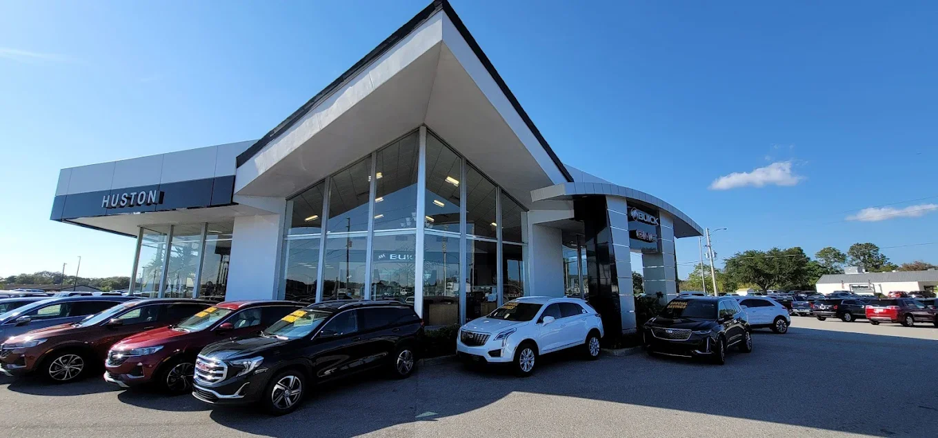 Huston Cadillac showroom and lot near Lakeland Florida serving Central Florida Cadillac buyers with a no-pressure experience