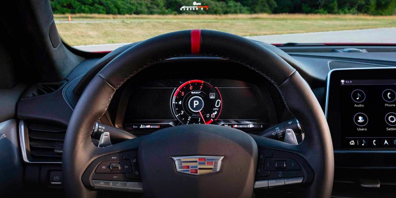 2026 Cadillac CT5 V-Series interior.