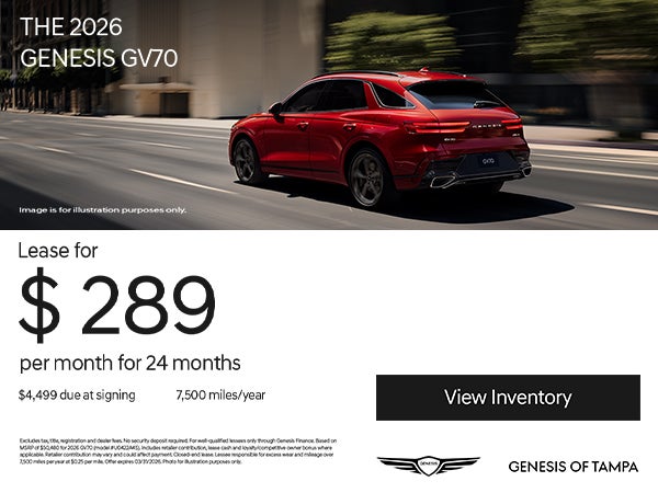 2026 Genesis GV70 Luxury SUV