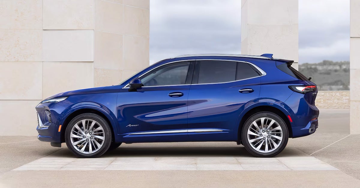 2025 Buick Envision SUV exterior from the side