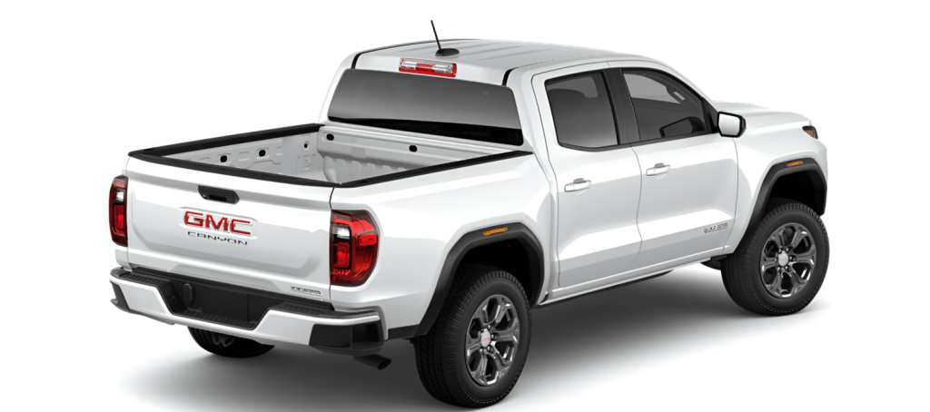 White GMC Truck