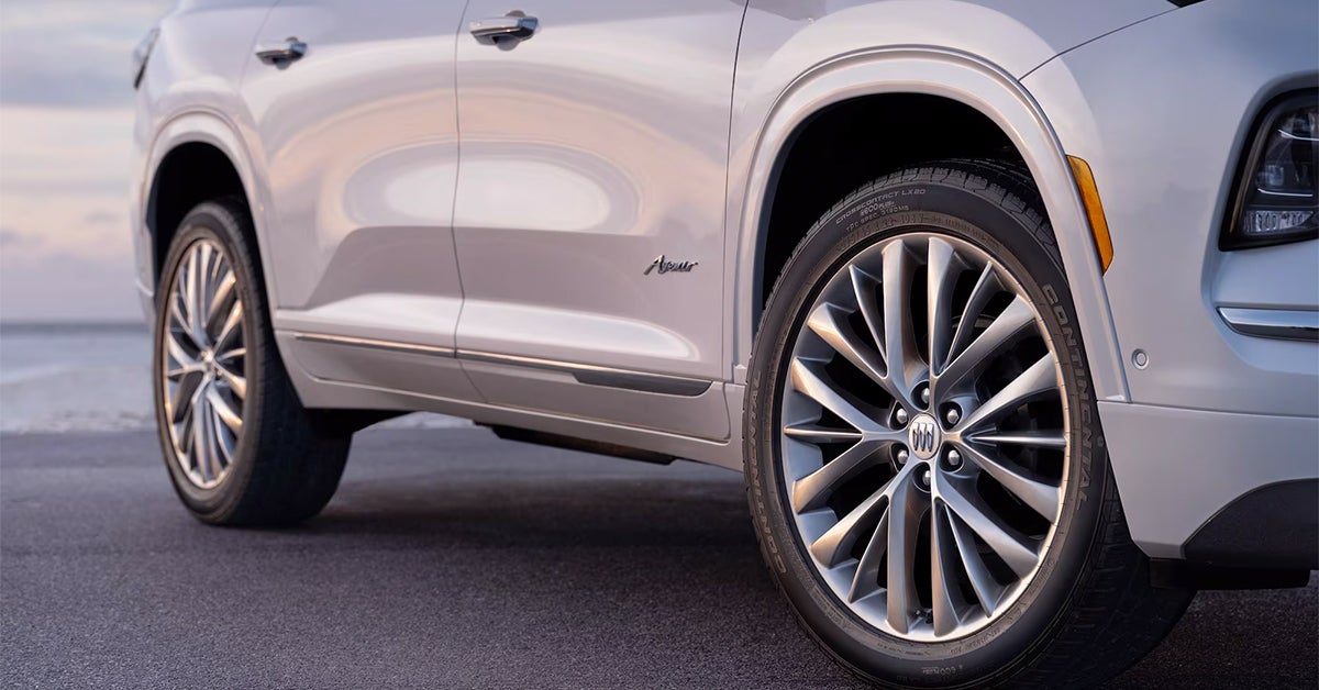 2025 Buick Enclave exterior wheels and rims