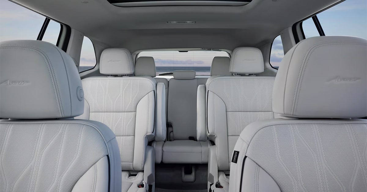 2025 Buick Enclave Interior with three Rows of Seating