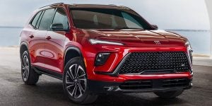 Red 2025 Buick Enclave