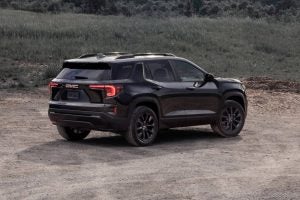 Black 2025 GMC Terrain Elevation