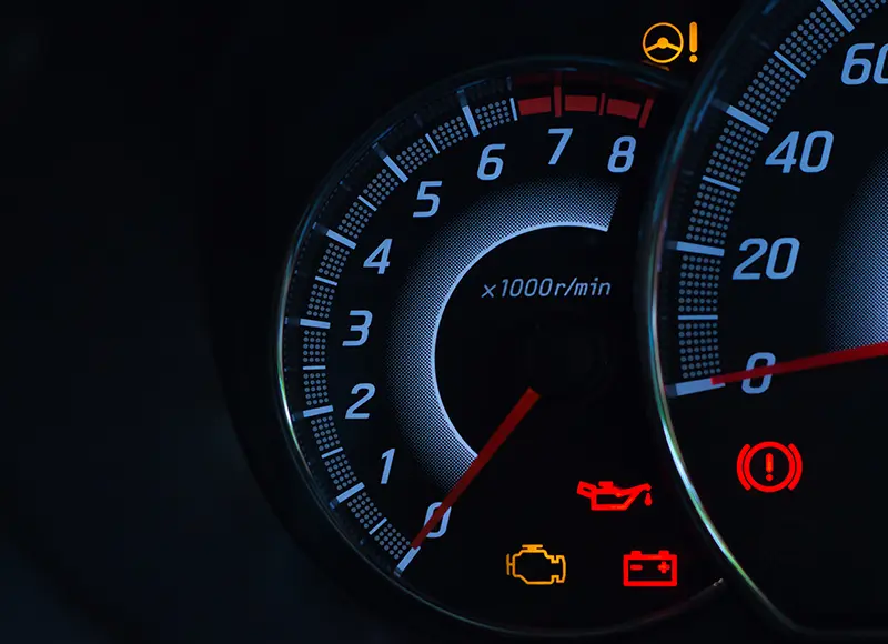 Buick GMC dashboard lights on vehicle display