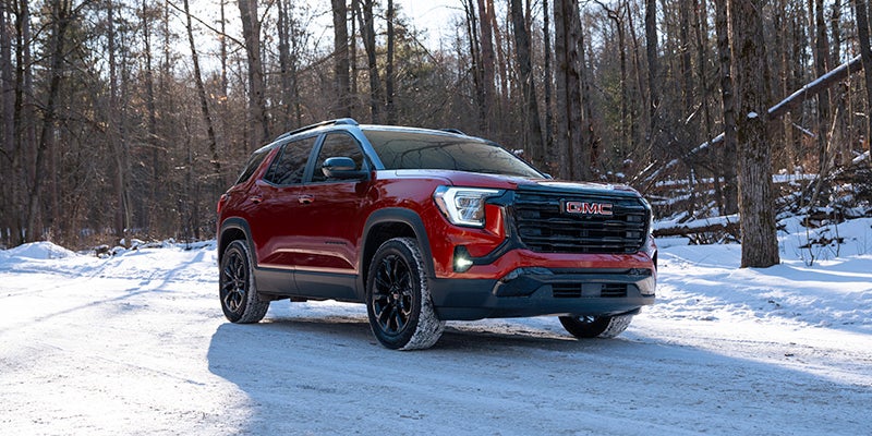 GMC Terrain In The Snow