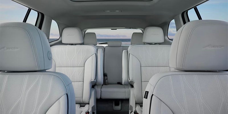 2025 Buick Enclave White Interior