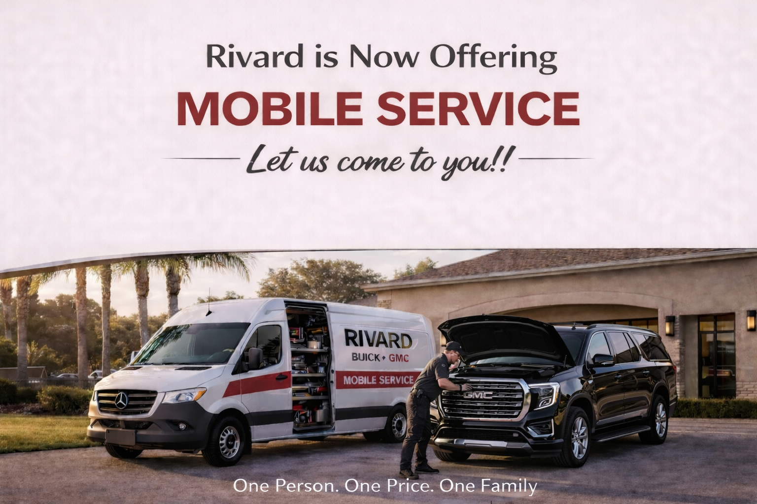 Rivard Buick GMC mobile service is now available in Tampa FL