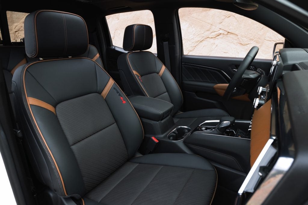 2026 GMC Canyon AT4 interior