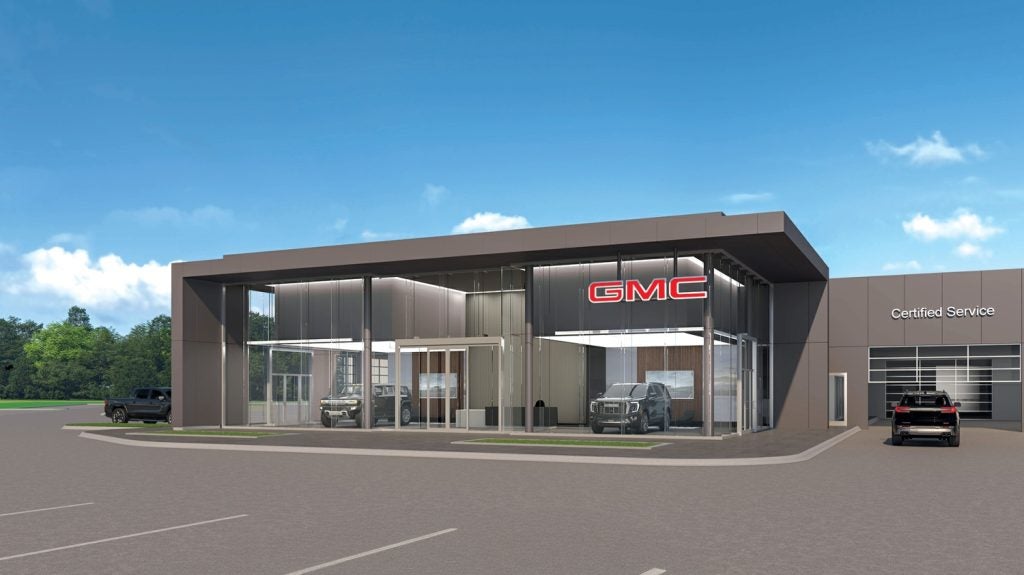 Huston GMC New Building Rendering