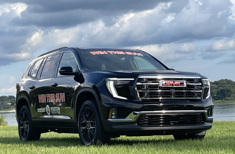 2024 GMC Acadia donated by Huston GMC to benefit the Lake Wales Charter Schools Foundation