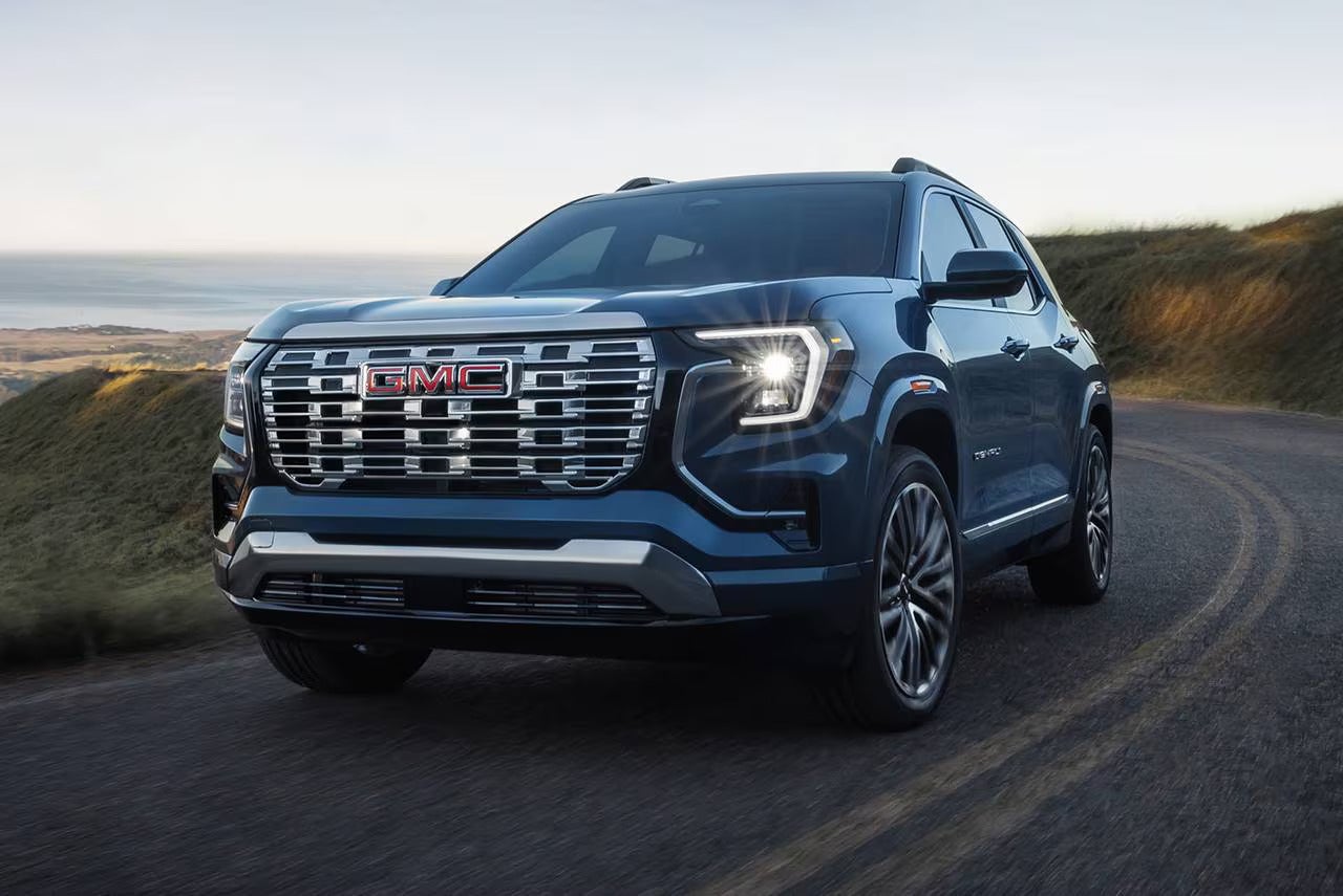 2026 GMC Terrain driving
