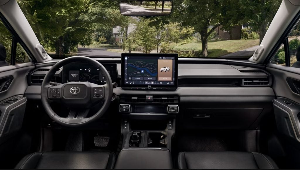 2026 Toyota RAV4 interior screen