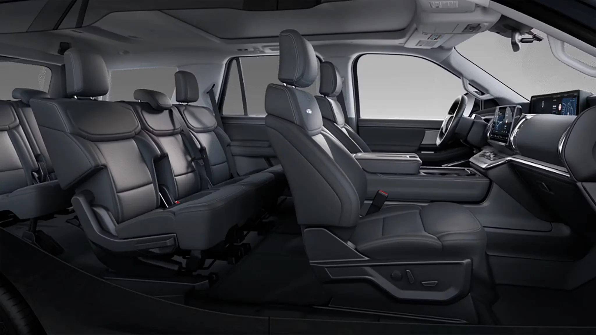 Spacious 3-Row SUV Seating