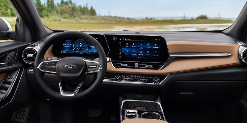 2026 Chevrolet interior dashboard view
