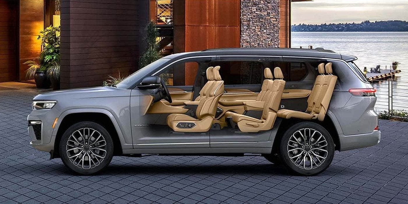 Jeep Grand Cherokee L with three rows of seats, for sale at Ross Downing CDJR in Hammond, LA