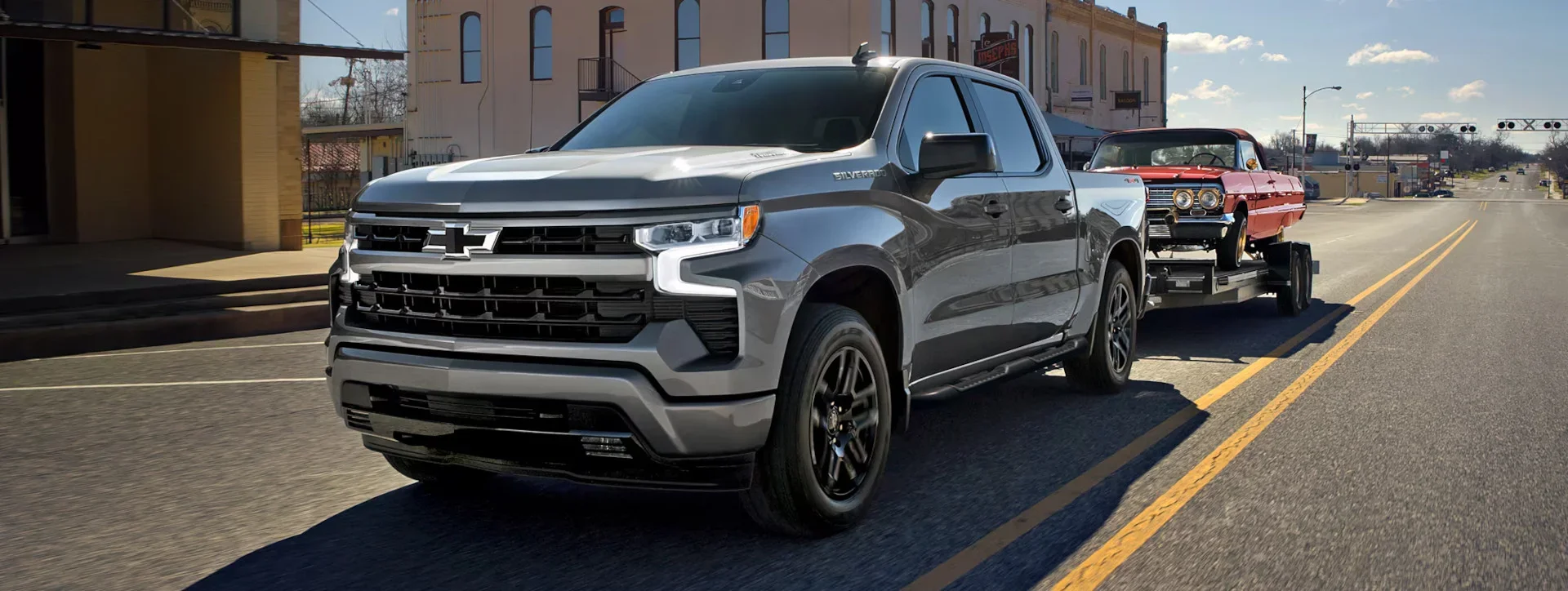2026 Chevrolet Silverado diesel truck on a highway