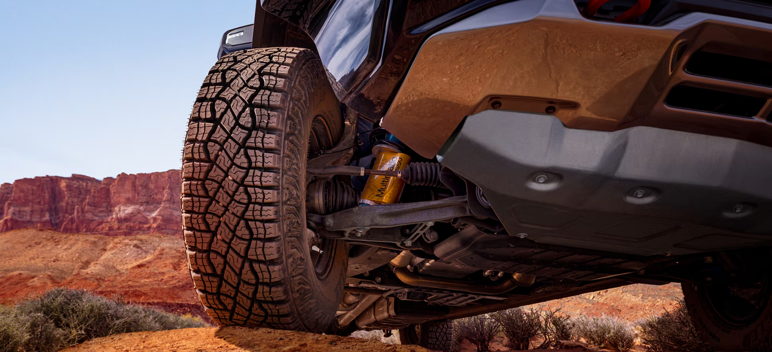 2027 Chevrolet Silverado 1500 engine bay showing the next-generation suspension