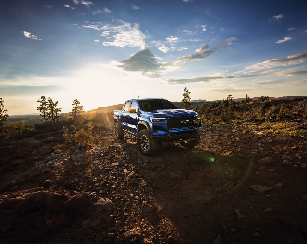 2026 Chevy Colorado ZR2 wide angle