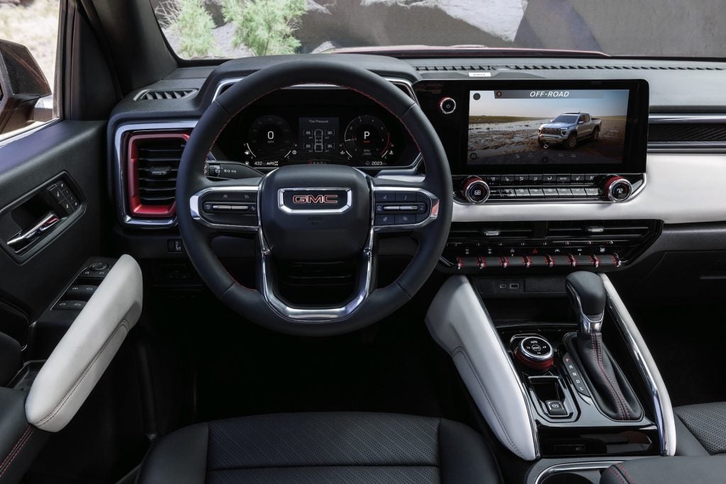 2026 GMC Canyon AT4X interior