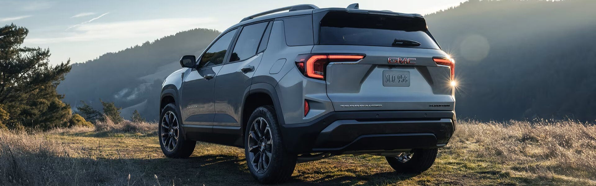 2026 GMC Terrain driving in New England with family