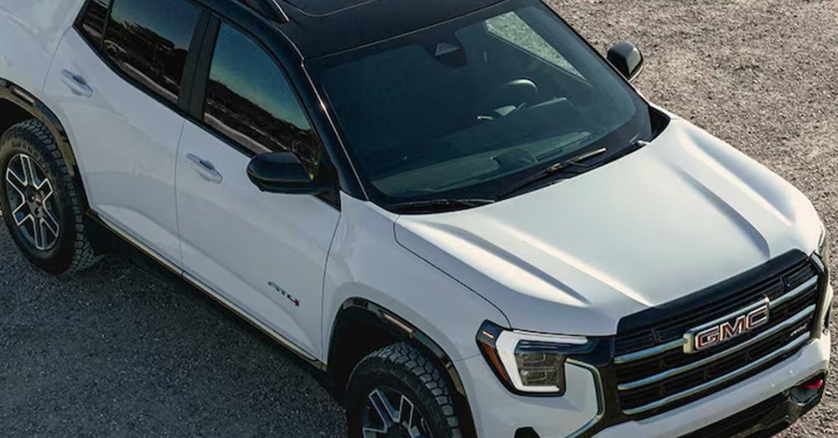 2026 GMC Terrain AT4 parked in rough terrain