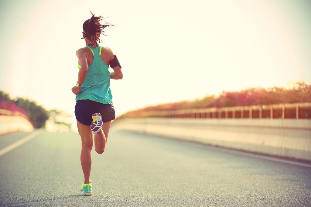 Woman Jogging