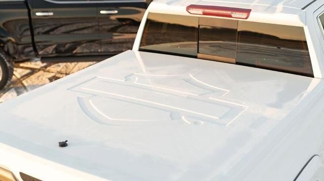 White truck bed