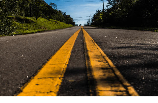 view of road