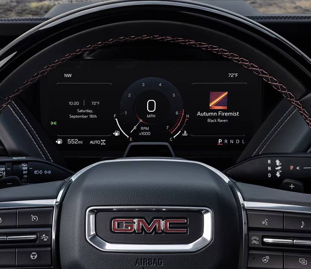 2025 GMC Yukon Dashboard