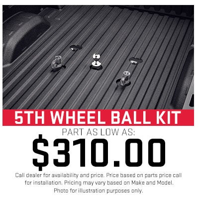 5th Wheel Ball Kit