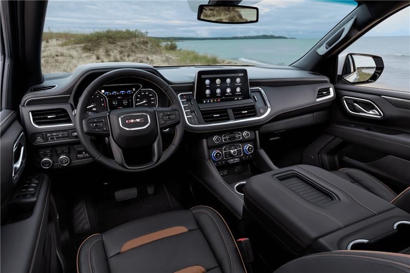 Inside the GMC Yukon 
