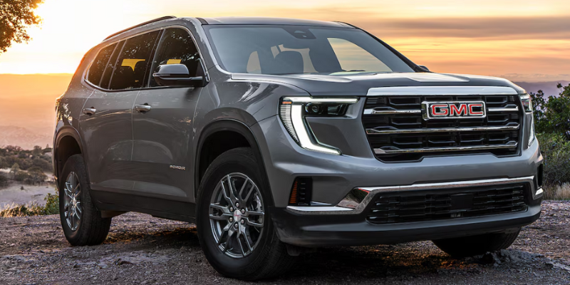 2026 GMC Acadia design