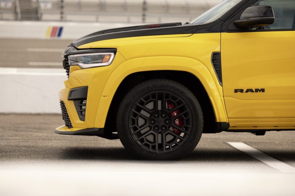 2027 Ram Rumble Bee drivers side yellow