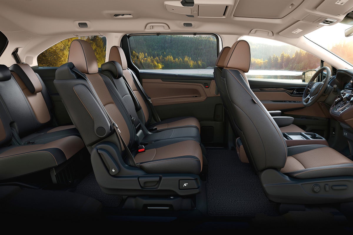 The interior of the 2026 Honda Odyssey