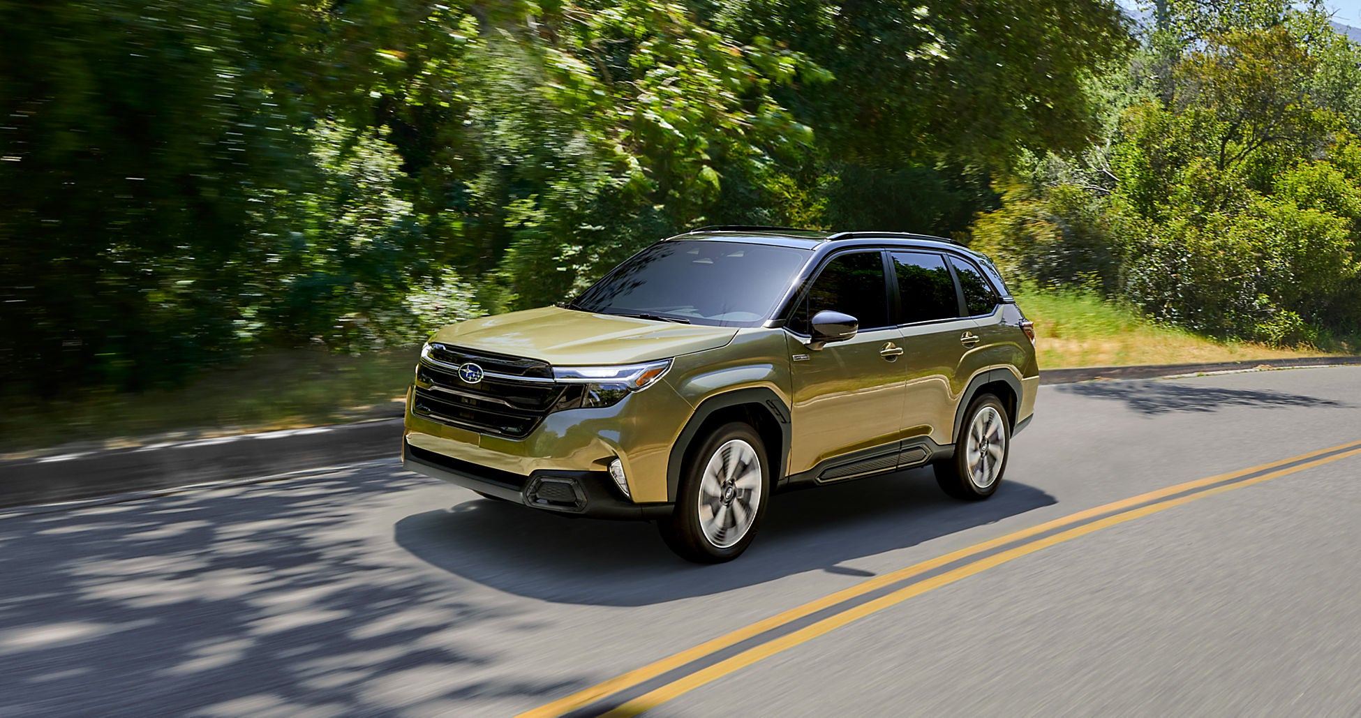 Touring Hybrid shown in Autumn Green Metallic Two Tone