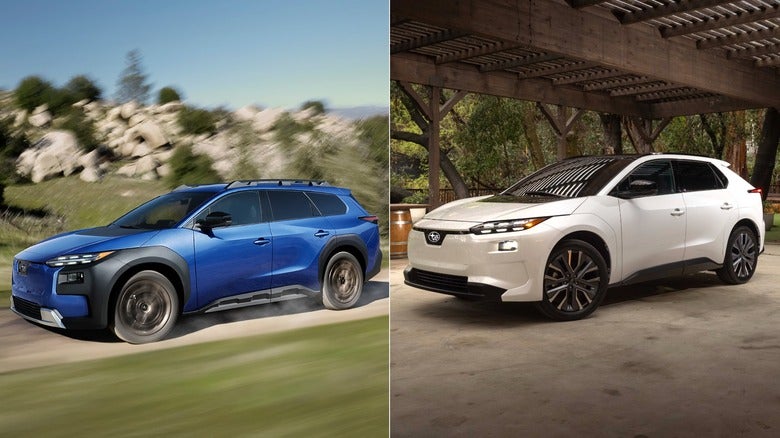 Subaru Trailseeker Vs. Solterra: What's The Difference?