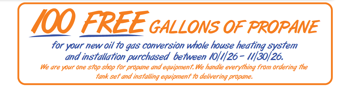 100 gallon of free propane in Harrisburg, PA