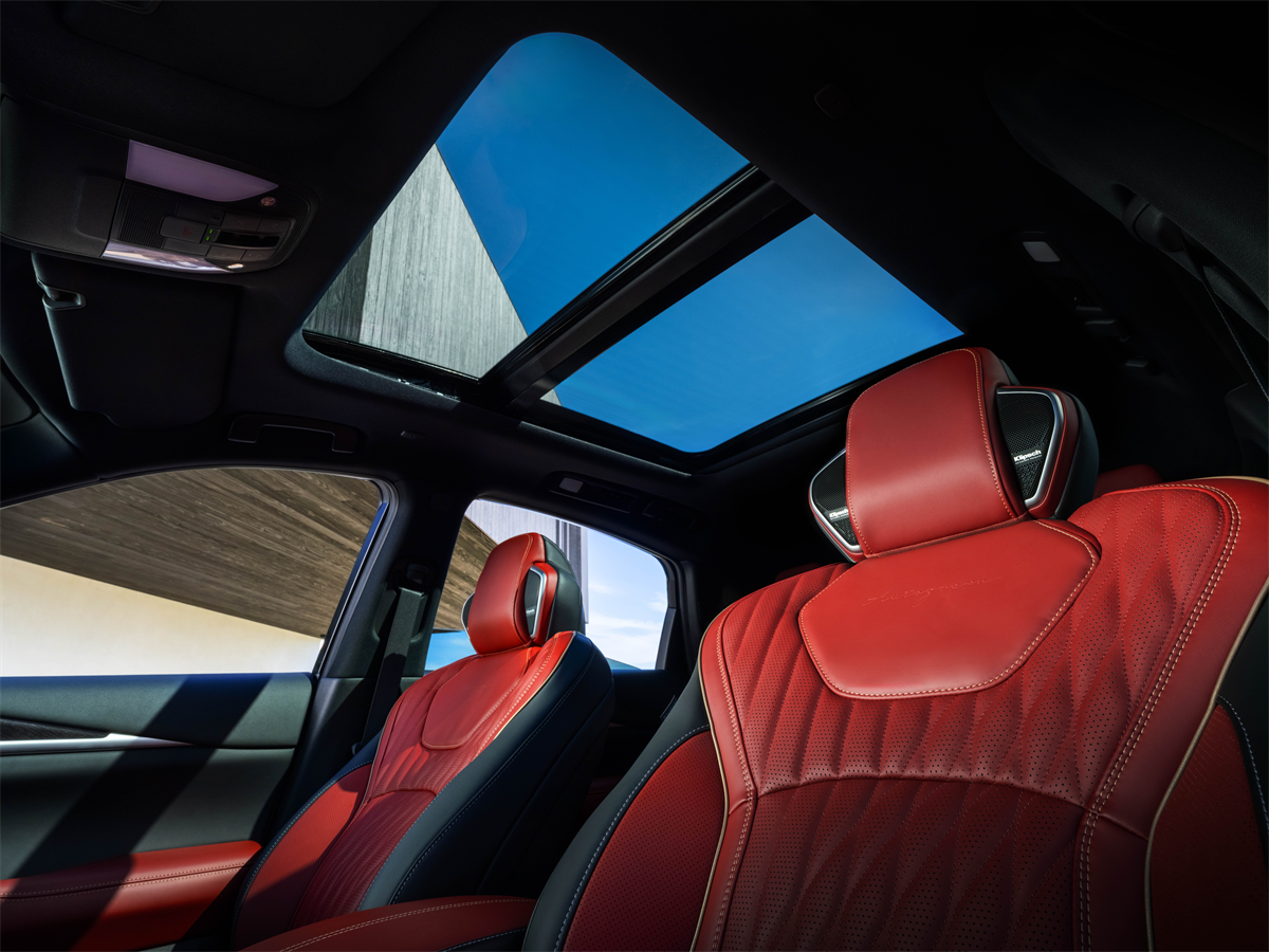 Rear seats of the 2027 INFINITI QX65