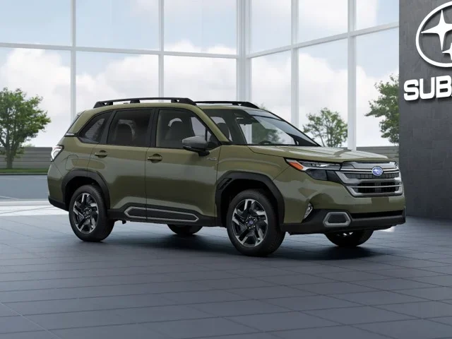 Green Subaru Forester Hybrid