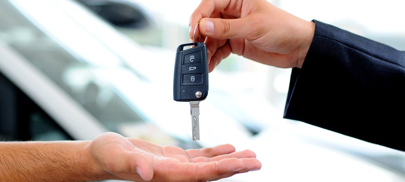 key in hand