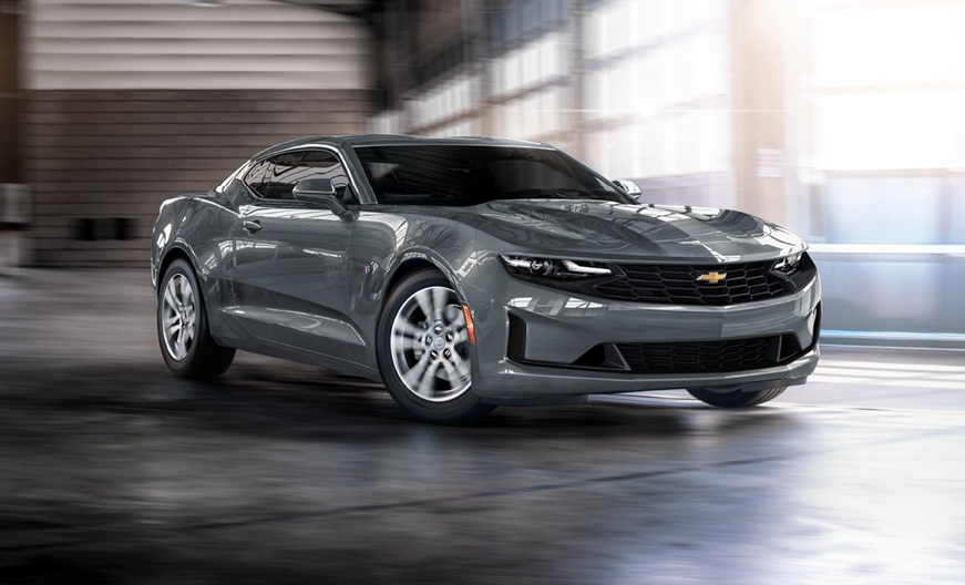 2023-chevy-camaro-gray-garage