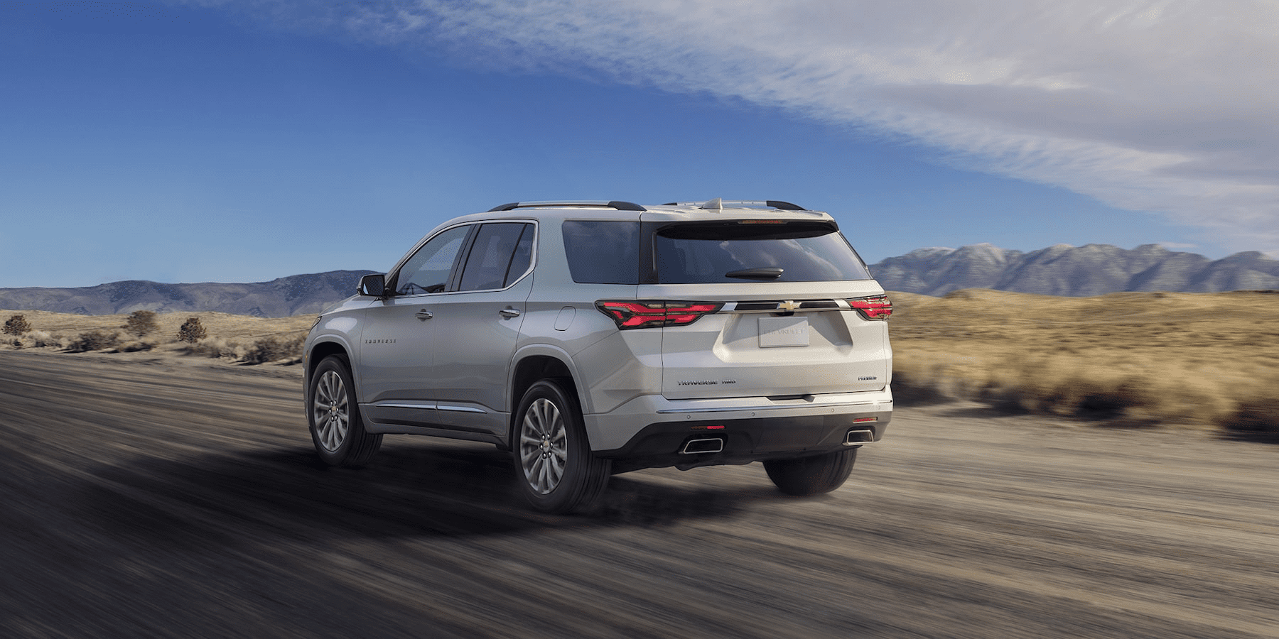 2023 Chevy Traverse Rear View