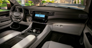 Jeep Wagoneer interior dashboard