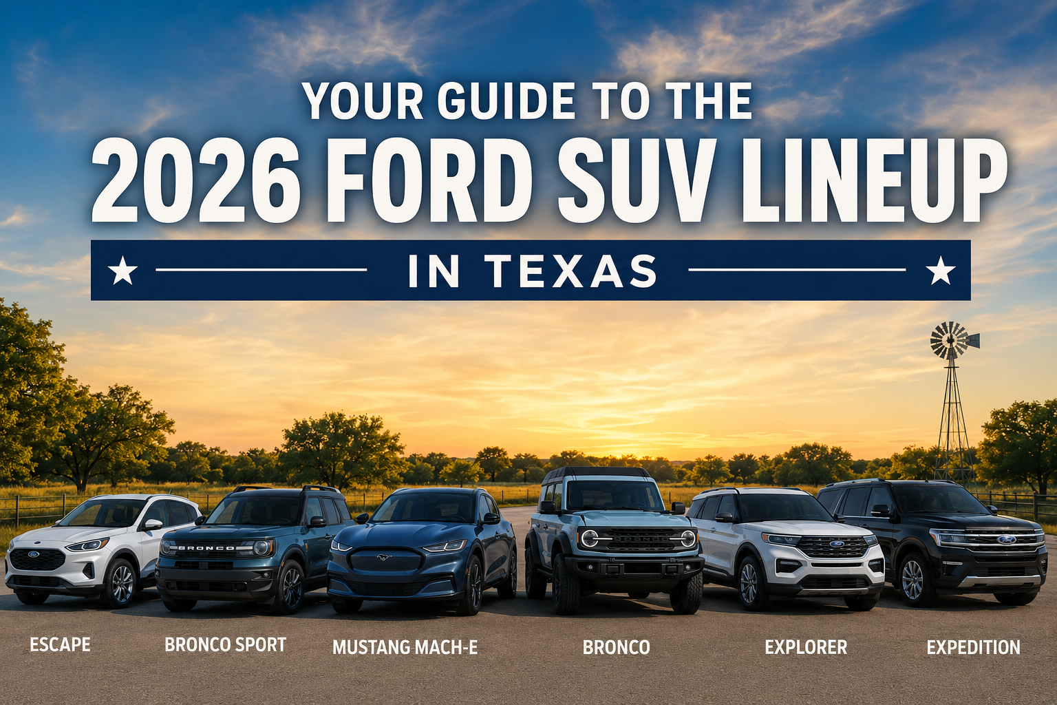 Ford SUV Comparison