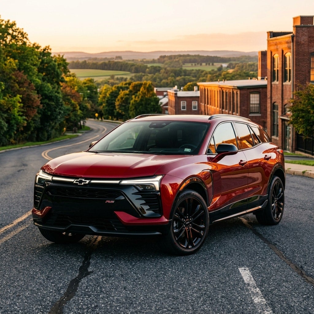 2026 Chevrolet Blazer RS parked front view on allentown road